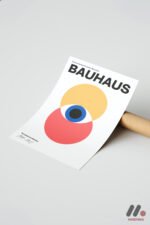 Bauhaus Daire Kompozisyon Duvar Tablosu, Modern Ev Dekorasyonu