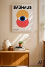 Bauhaus Daire Kompozisyon Duvar Tablosu, Modern Ev Dekorasyonu - Görsel 8
