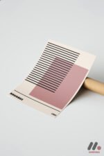 Bauhaus Çizgi ve Blok Duvar Tablosu, Modern Ev Dekorasyonu - Görsel 7