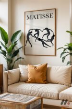 Matisse Dans Posteri Duvar Tablosu, Modern Ev Dekorasyonu - Görsel 6