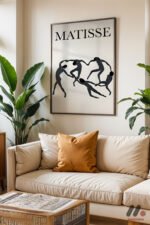 Matisse Dans Posteri Duvar Tablosu, Modern Ev Dekorasyonu - Görsel 3