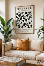 Matisse The Cutouts Posteri Duvar Tablosu, Modern Ev Dekorasyonu - Görsel 6