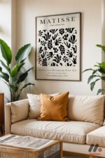 Matisse The Cutouts Posteri Duvar Tablosu, Modern Ev Dekorasyonu - Görsel 3