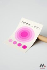 Bauhaus Pembe Daire Afişi Duvar Tablosu, Modern Ev Dekorasyonu - Görsel 7