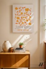 Flower Market New York Posteri Duvar Tablosu, Modern Ev Dekorasyonu - Görsel 8