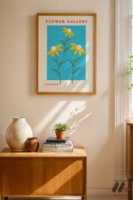 Flower Gallery London Posteri Duvar Tablosu, Modern Ev Dekorasyonu - Görsel 4