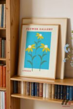 Flower Gallery London Posteri Duvar Tablosu, Modern Ev Dekorasyonu - Görsel 5