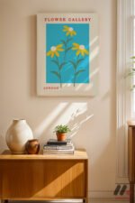 Flower Gallery London Posteri Duvar Tablosu, Modern Ev Dekorasyonu - Görsel 8