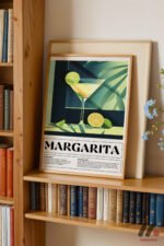 Margarita Tarif Posteri Duvar Tablosu, Mutfak Dekorasyonu - Görsel 5