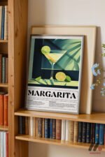 Margarita Tarif Posteri Duvar Tablosu, Mutfak Dekorasyonu - Görsel 2