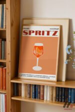 Spritz Kokteyl Posteri Duvar Tablosu, Mutfak Dekorasyonu - Görsel 5