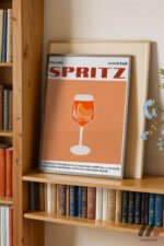 Spritz Kokteyl Posteri Duvar Tablosu, Mutfak Dekorasyonu - Görsel 2