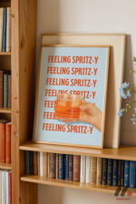 Feeling Spritzy Tipografi Duvar Tablosu, Mutfak Dekorasyonu - Görsel 5
