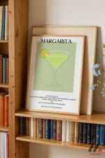 Margarita Tarif Kartı Duvar Tablosu, Mutfak Dekorasyonu - Görsel 5