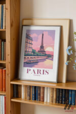 Paris Seyahat Posteri Duvar Tablosu, Seyahat Severlere Hediye - Görsel 2