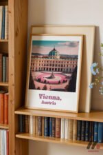 Viyana Seyahat Posteri Duvar Tablosu, Seyahat Severlere Hediye - Görsel 5
