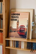 Londra Seyahat Rehberi Posteri Duvar Tablosu, Seyahat Severlere Hediye - Görsel 9