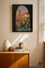 Palermo Seyahat Posteri Duvar Tablosu, Seyahat Severlere Hediye