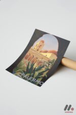 Palermo Seyahat Posteri Duvar Tablosu, Seyahat Severlere Hediye - Görsel 7