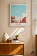 Dhaka Şehir Posteri Duvar Tablosu, Seyahat Severlere Hediye - Görsel 8