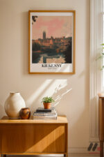 Kilkenny İrlanda Posteri Duvar Tablosu, Seyahat Severlere Hediye - Görsel 4