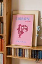 Lizbon Portekiz Posteri Duvar Tablosu, Seyahat Severlere Hediye - Görsel 5