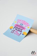Creativity Is Contagious Tipografi Duvar Tablosu, Motivasyon Hediyesi