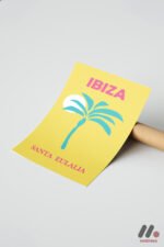 Ibiza Seyahat Posteri Duvar Tablosu, Motivasyon Hediyesi - Görsel 7