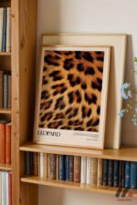 Leopar Deseni Posteri Duvar Tablosu, Motivasyon Hediyesi - Görsel 5