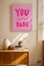 You Got This Babe Tipografi Duvar Tablosu, Motivasyon Hediyesi - Görsel 8