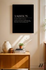 Ambition Tanım Posteri Duvar Tablosu, Motivasyon Hediyesi - Görsel 8