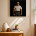 Film Alıntısı Portre Poster Duvar Tablosu, Motivasyon Hediyesi