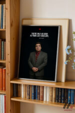 Film Alıntısı Portre Poster Duvar Tablosu, Motivasyon Hediyesi - Görsel 2
