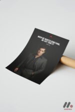 Film Alıntısı Portre Poster Duvar Tablosu, Motivasyon Hediyesi - Görsel 7