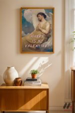 Where Is My Valentine Melek Duvar Tablosu, Motivasyon Hediyesi - Görsel 4