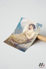 Where Is My Valentine Melek Duvar Tablosu, Motivasyon Hediyesi - Görsel 7