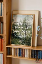 Where There Is Love Manzara Duvar Tablosu, Motivasyon Hediyesi - Görsel 5