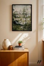 Where There Is Love Manzara Duvar Tablosu, Motivasyon Hediyesi