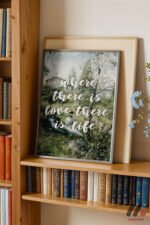 Where There Is Love Manzara Duvar Tablosu, Motivasyon Hediyesi - Görsel 2