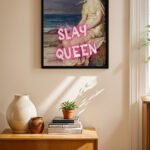 Slay Queen Klasik Figür Duvar Tablosu, Motivasyon Hediyesi