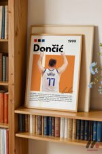 Doncic Basketbol Posteri Duvar Tablosu, Spor Severlere Hediye - Görsel 5