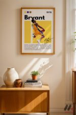 Kobe Bryant Basketbol Posteri Duvar Tablosu, Spor Severlere Hediye - Görsel 4