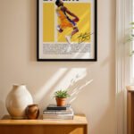 Kobe Bryant Basketbol Posteri Duvar Tablosu, Spor Severlere Hediye