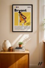Kobe Bryant Basketbol Posteri Duvar Tablosu, Spor Severlere Hediye