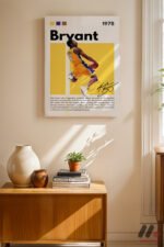 Kobe Bryant Basketbol Posteri Duvar Tablosu, Spor Severlere Hediye - Görsel 8