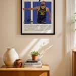 Curry Basketbol Posteri Duvar Tablosu, Spor Severlere Hediye