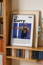 Curry Basketbol Posteri Duvar Tablosu, Spor Severlere Hediye - Görsel 2