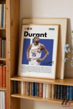 Durant Basketbol Posteri Duvar Tablosu, Spor Severlere Hediye - Görsel 5