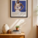 Durant Basketbol Posteri Duvar Tablosu, Spor Severlere Hediye
