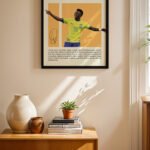 Vinicius Jr Futbol Posteri Duvar Tablosu, Spor Severlere Hediye